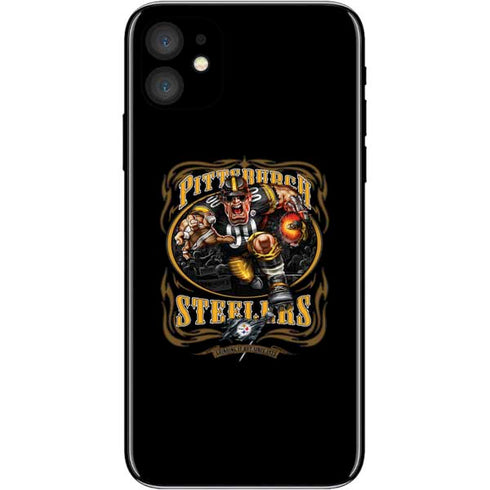 Liquid Blue NFL Pittsburgh Steelers Running Back iPhone 11 Skin